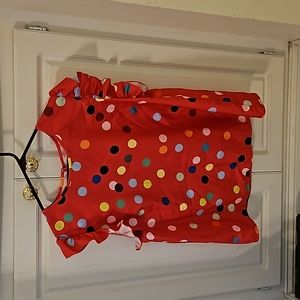 Women's Polka Dot Blouse